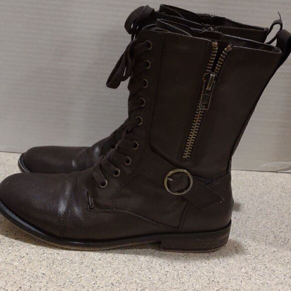 👍 Brown Boots Size 9. A5 - Picture 3 of 4